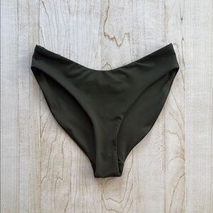 NWOT Nettle’s Tale Forest Green Margaret Bikini Bottoms